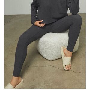 Lunya Restore Thermas High Rise Legging in Heather Grey New With Tags Size Small